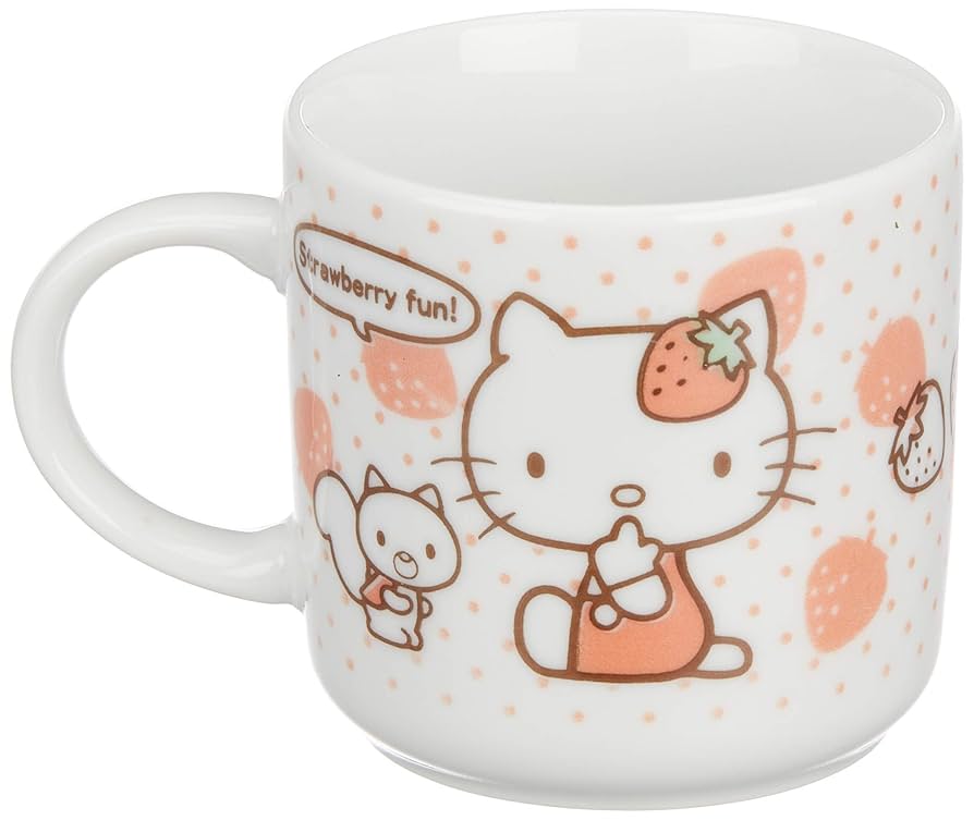 ハローキティ いちご グラス、カップ&ソーサーまとめ売り Amazon｜サンリオ(SANRIO) 「 Hello Kitty(ハローキティ